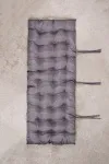 Подушка на скамью из таффеты "А" Гранит (col. 17)
