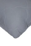 (LV) Подушка Бамбук стеганая (серая)