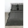 КПБ страйп-сатин "ЕА" 130г/м "ЕА-Мокрый асфальт" р. 2.0 сп. Евро арт. 63-С120016 (полоса 1*1 см) (240 см)
