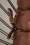 Подушка на скамью из таффеты "А" Корица