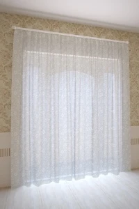 Тюль 10824 (фисташковый)