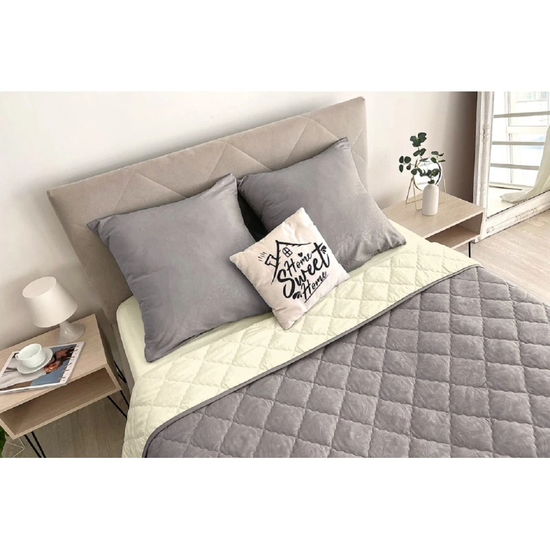 КПБ с одеялом New Style КМ-005 крем-кофе (крем-кофе)