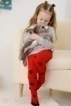 Колготки Божья коровка (красный)