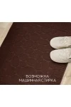 Полотенце для ног Софатекс в ванную 50х70 см (шоколад)