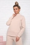 Костюм с брюками 1044 (бежевый)