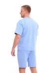 Костюм с шортами Бриз 27 (голубой)