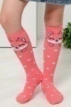 Детские гольфы Лисенок (коралл)