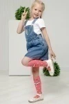 Детские гольфы Лисенок (коралл)
