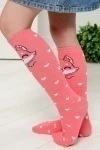 Детские гольфы Лисенок (коралл)