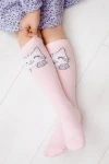 Детские гольфы Мяу (розовый)