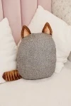 Подушка декоративная игрушка Мурзик 30*35 (бежевый)