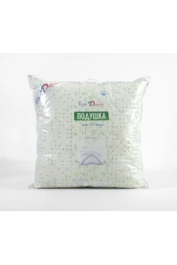 Подушка Эвкалипт, перкаль, 68*68