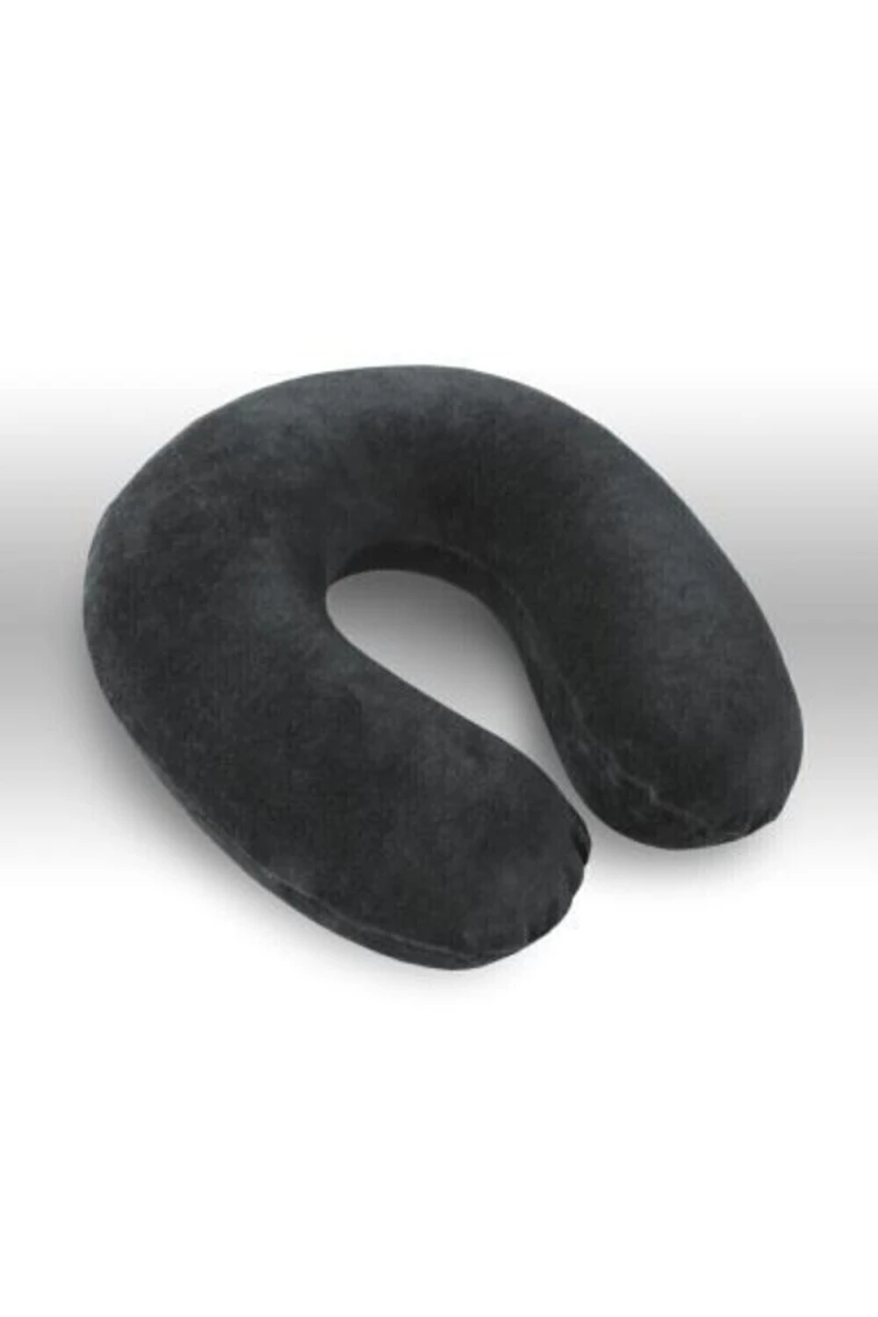 (П) Подушка Memory Foam для путешествий ПДП ИвШвейСтандарт 30х30 цвет мокрый асфальт